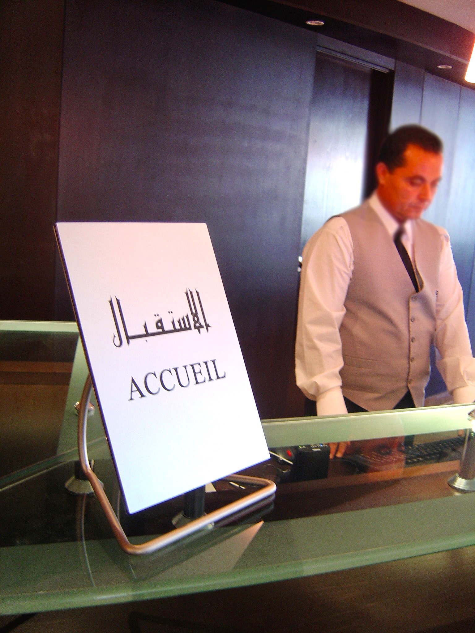 Signalétique desk