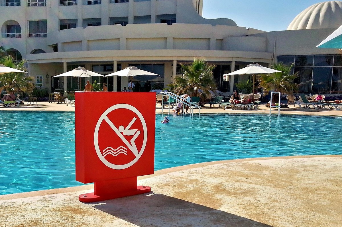 Signalétique sécuritaire piscine