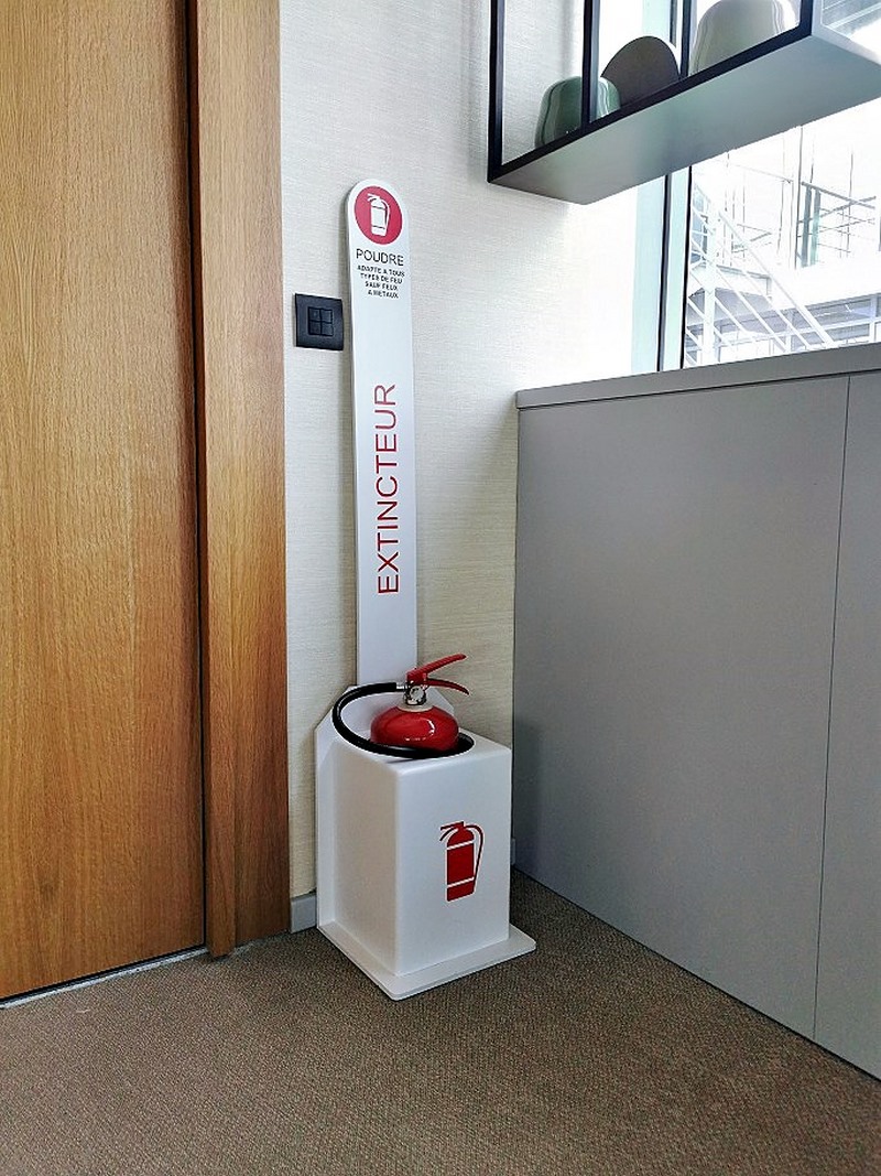 Porte extincteur ExtiPlot I