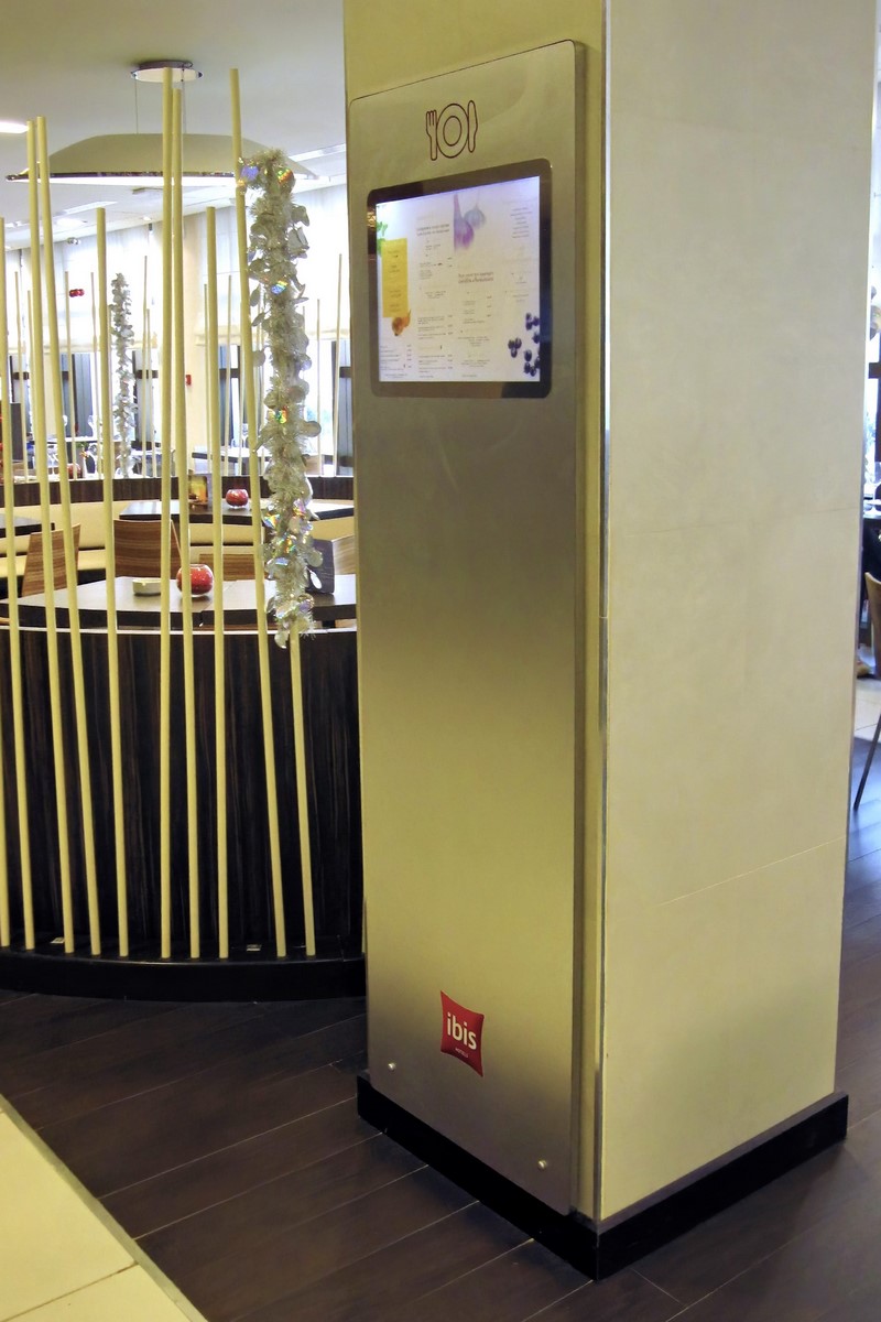 Présentoir menu mural - image 2