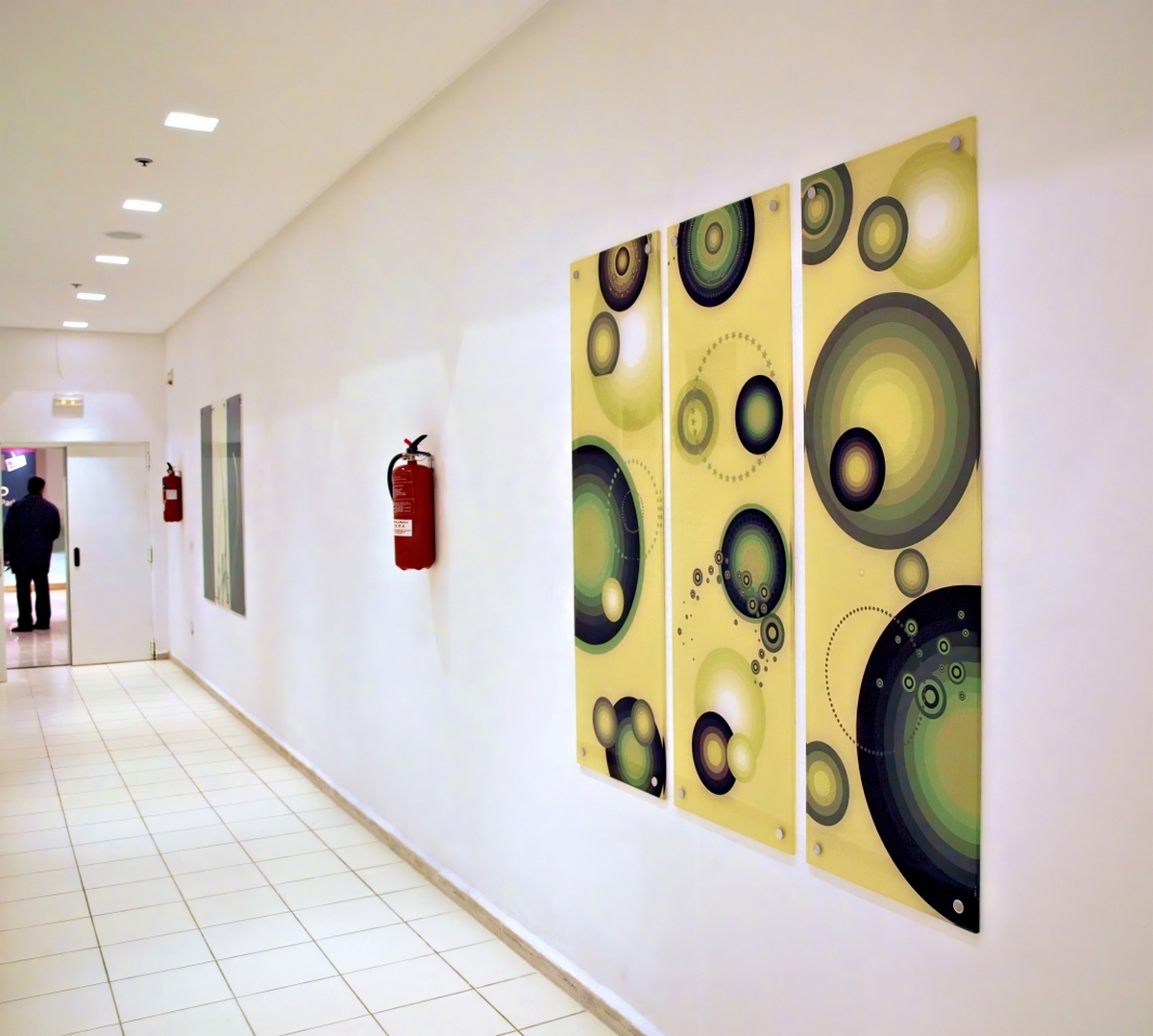 Habillage visuel mural