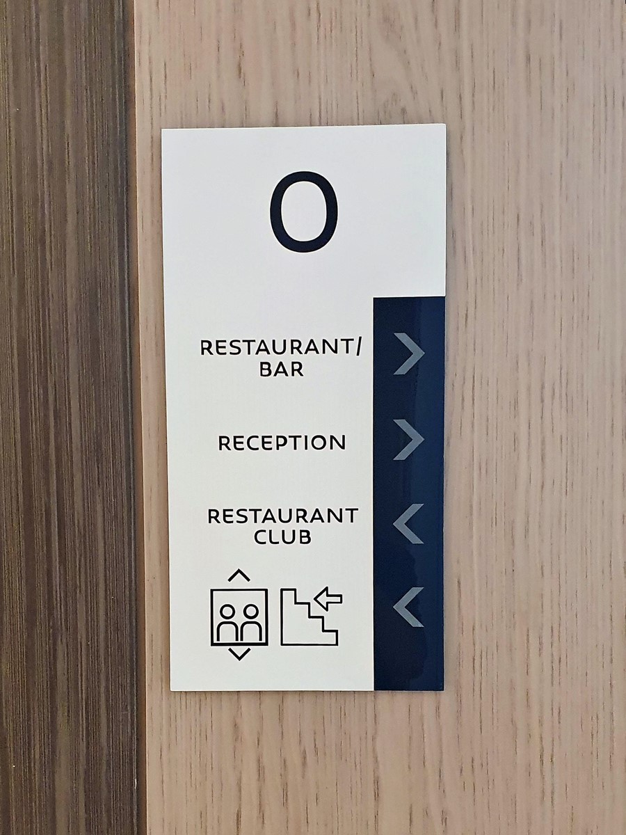 Signalétique directionnelle