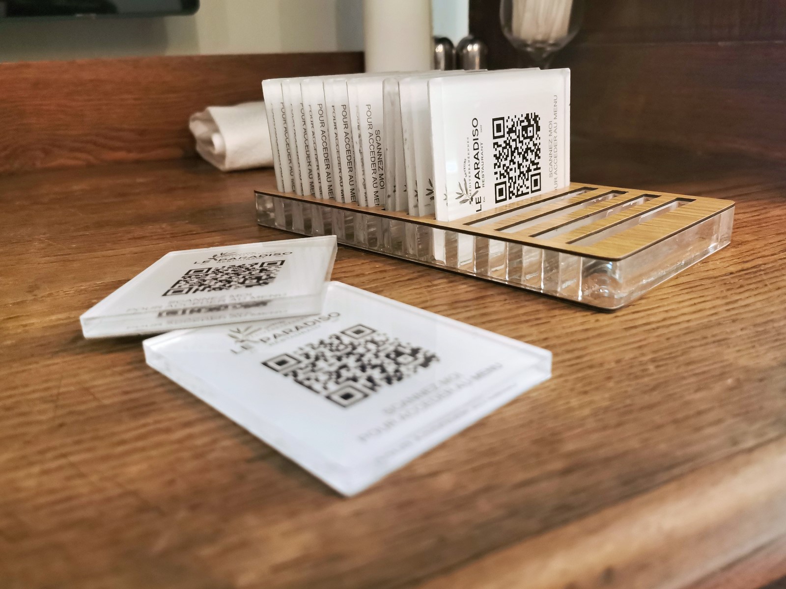 Plaquettes menu QR code - image 2